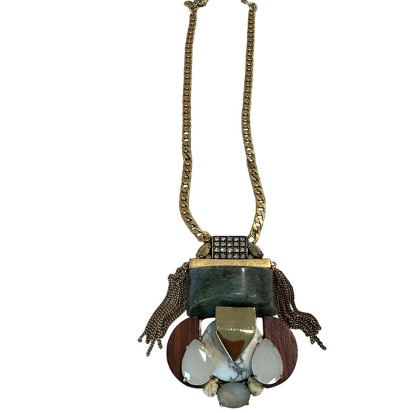 J.Crew Stone Necklace - Picture 3 of 9